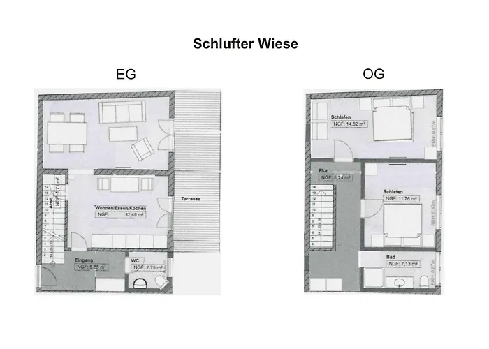 Schlufter Wiese 公寓 *